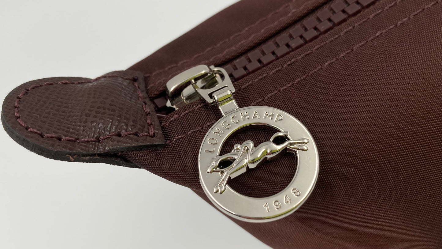 LONGCHAMP LE PLIAGE NEO COSMATIC CASE - CHOCOLATE