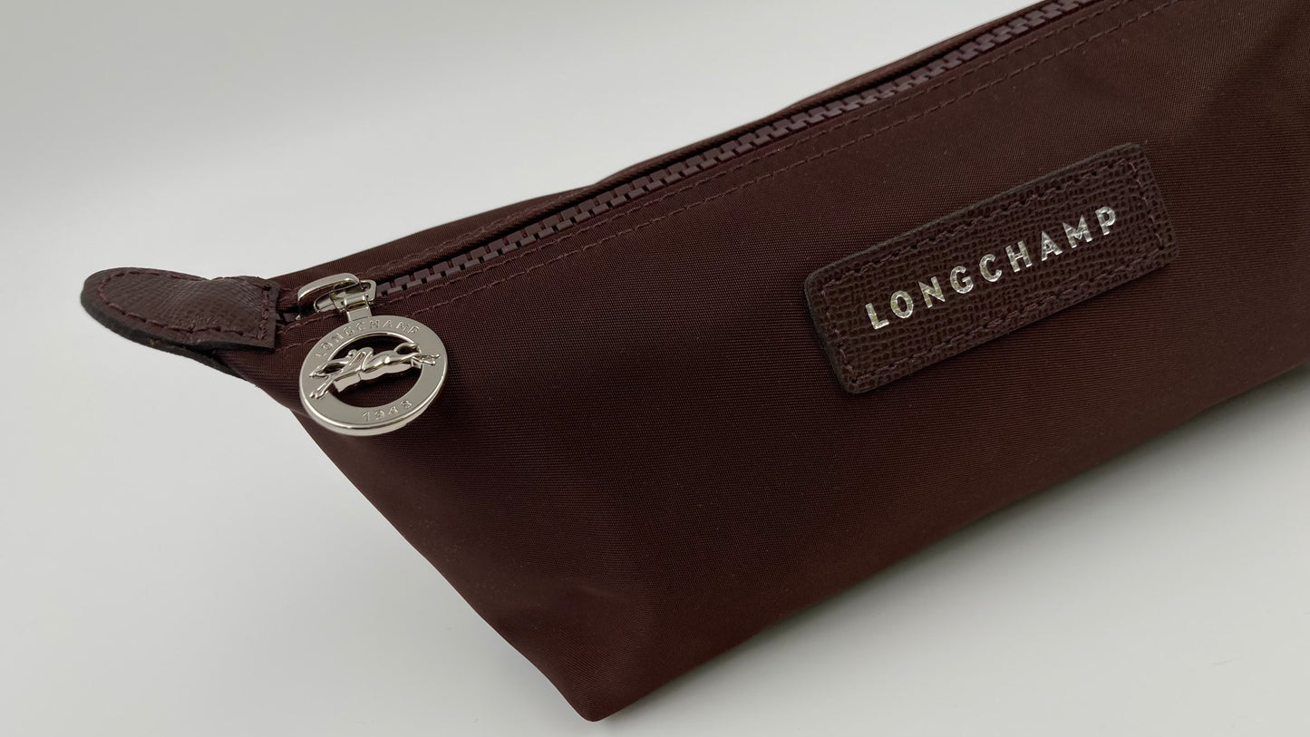 LONGCHAMP LE PLIAGE NEO COSMATIC CASE - CHOCOLATE