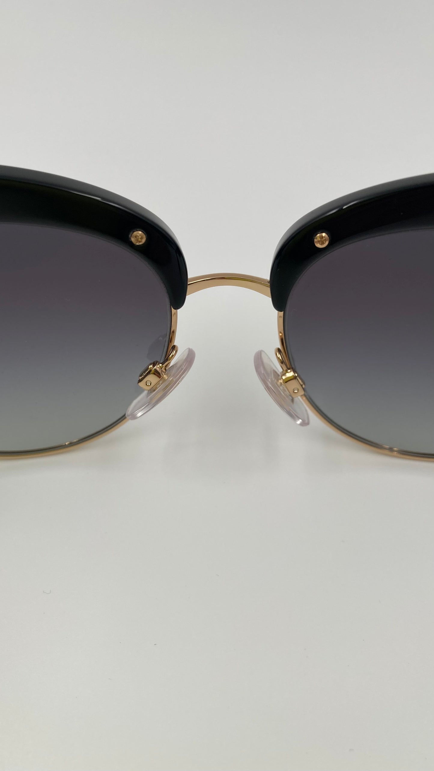 *NEW* DOLCE&GABBANA DG4277 3126/8G SUNGLASSES - BLACK/WHITE POIS/GREY GRADIENT