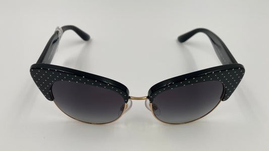 *NEW* DOLCE&GABBANA DG4277 3126/8G SUNGLASSES - BLACK/WHITE POIS/GREY GRADIENT