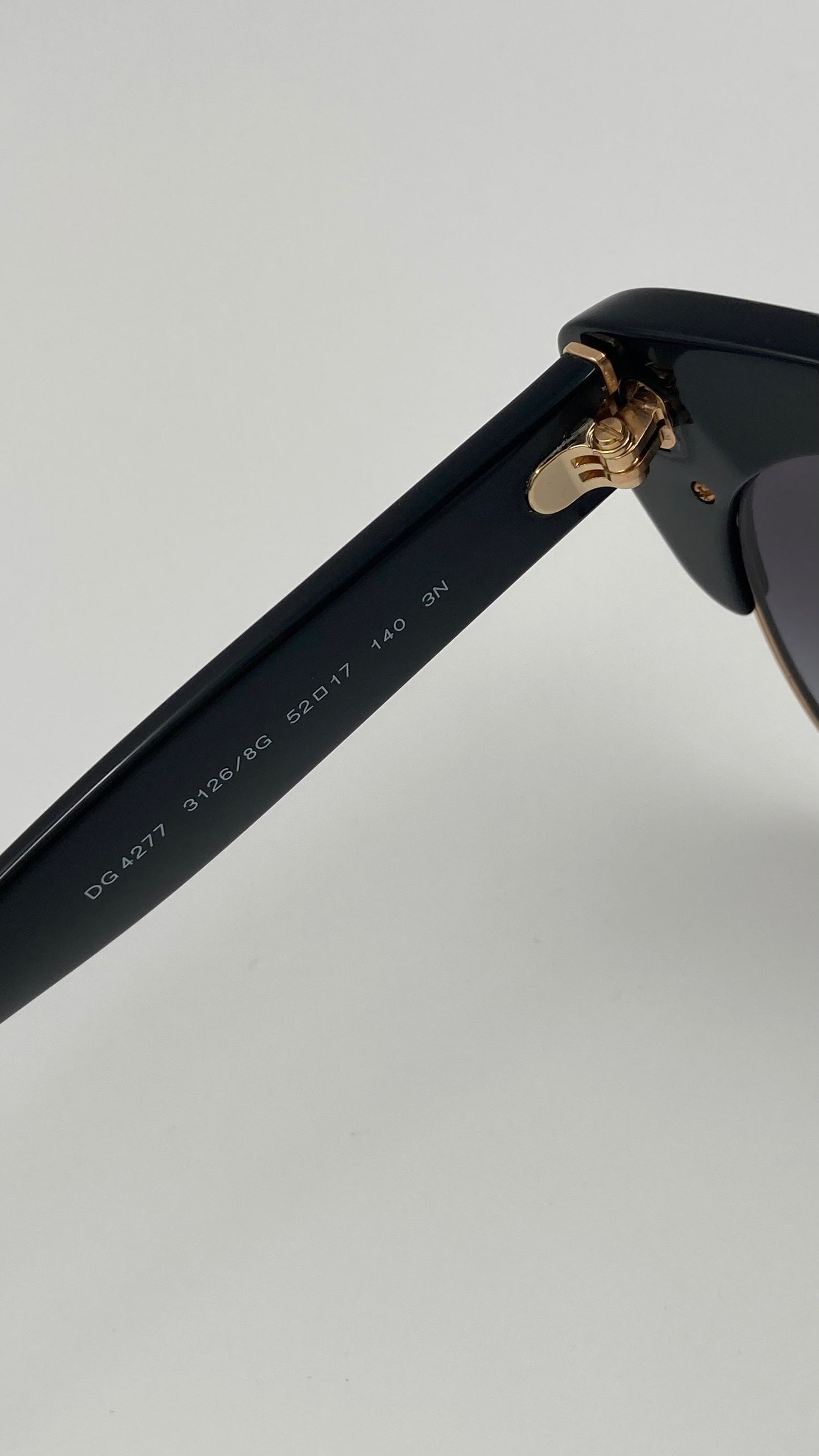 *NEW* DOLCE&GABBANA DG4277 3126/8G SUNGLASSES - BLACK/WHITE POIS/GREY GRADIENT