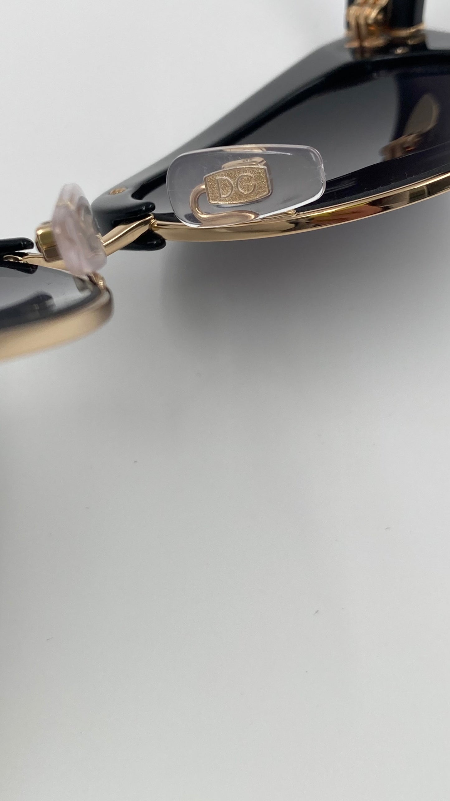 *NEW* DOLCE&GABBANA DG4277 3126/8G SUNGLASSES - BLACK/WHITE POIS/GREY GRADIENT