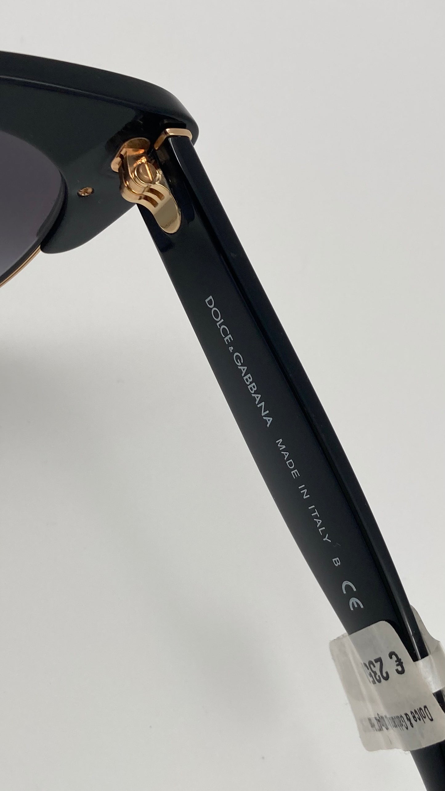 *NEW* DOLCE&GABBANA DG4277 3126/8G SUNGLASSES - BLACK/WHITE POIS/GREY GRADIENT