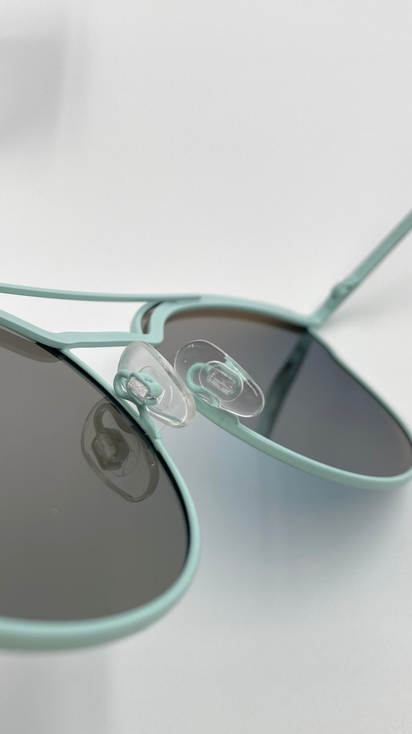 *NEW* POLAROID PLD4057/S - 6LB5X SUNGLASSES - CYAN BLUE MIRROR