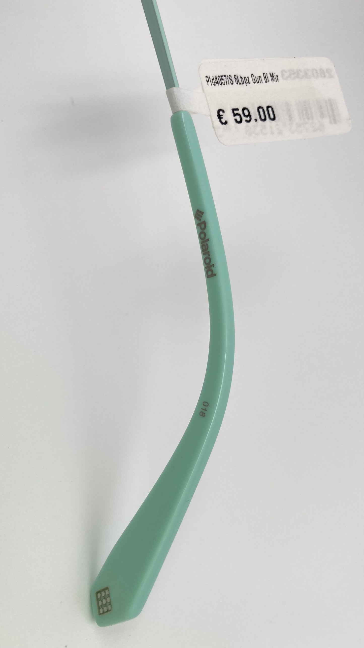 *NEW* POLAROID PLD4057/S - 6LB5X SUNGLASSES - CYAN BLUE MIRROR