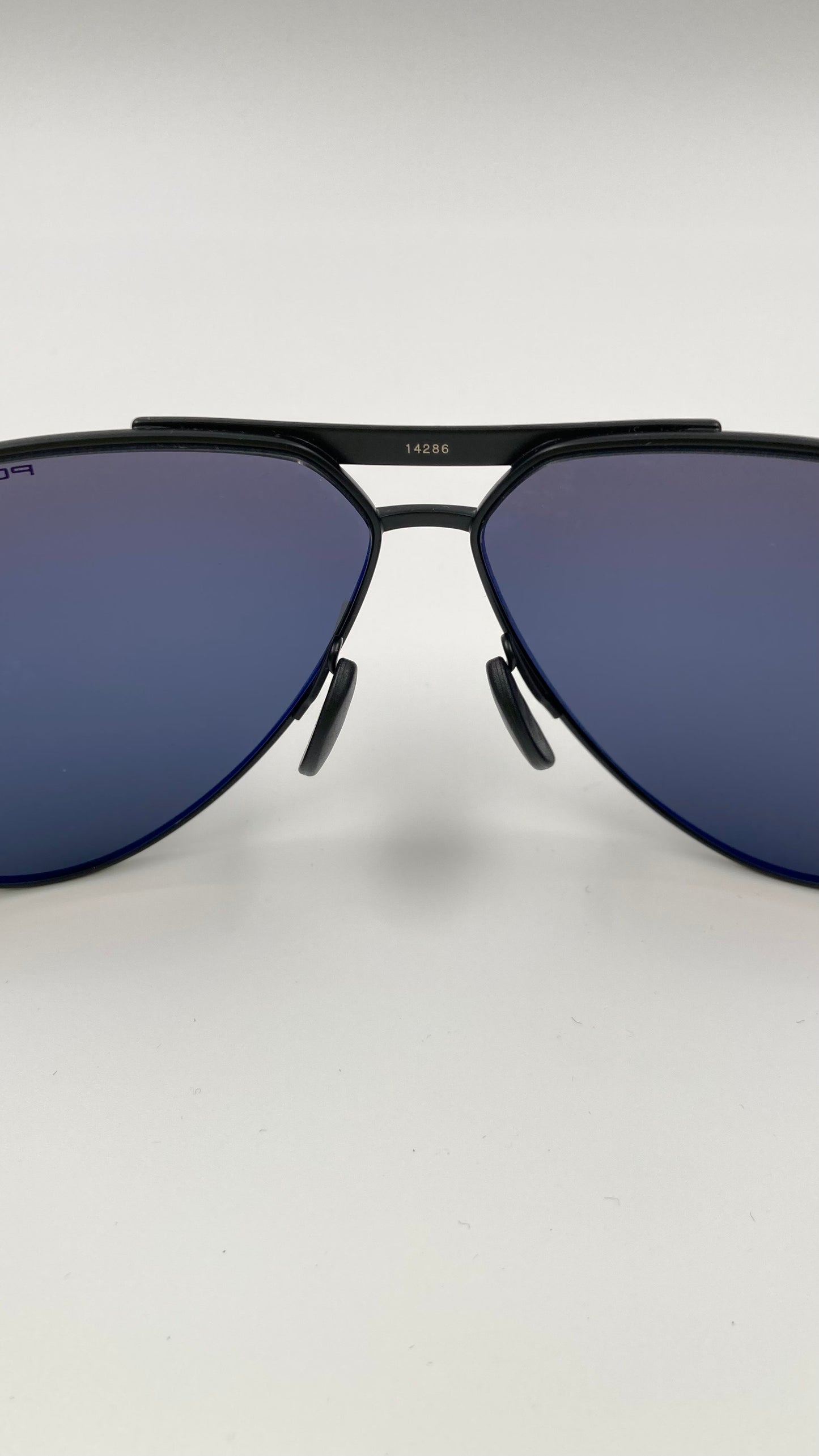 *NEW* PORSCHE DESIGN P8649 A 6210 POLARIZED SUNGLASSES - GREY/BLACK