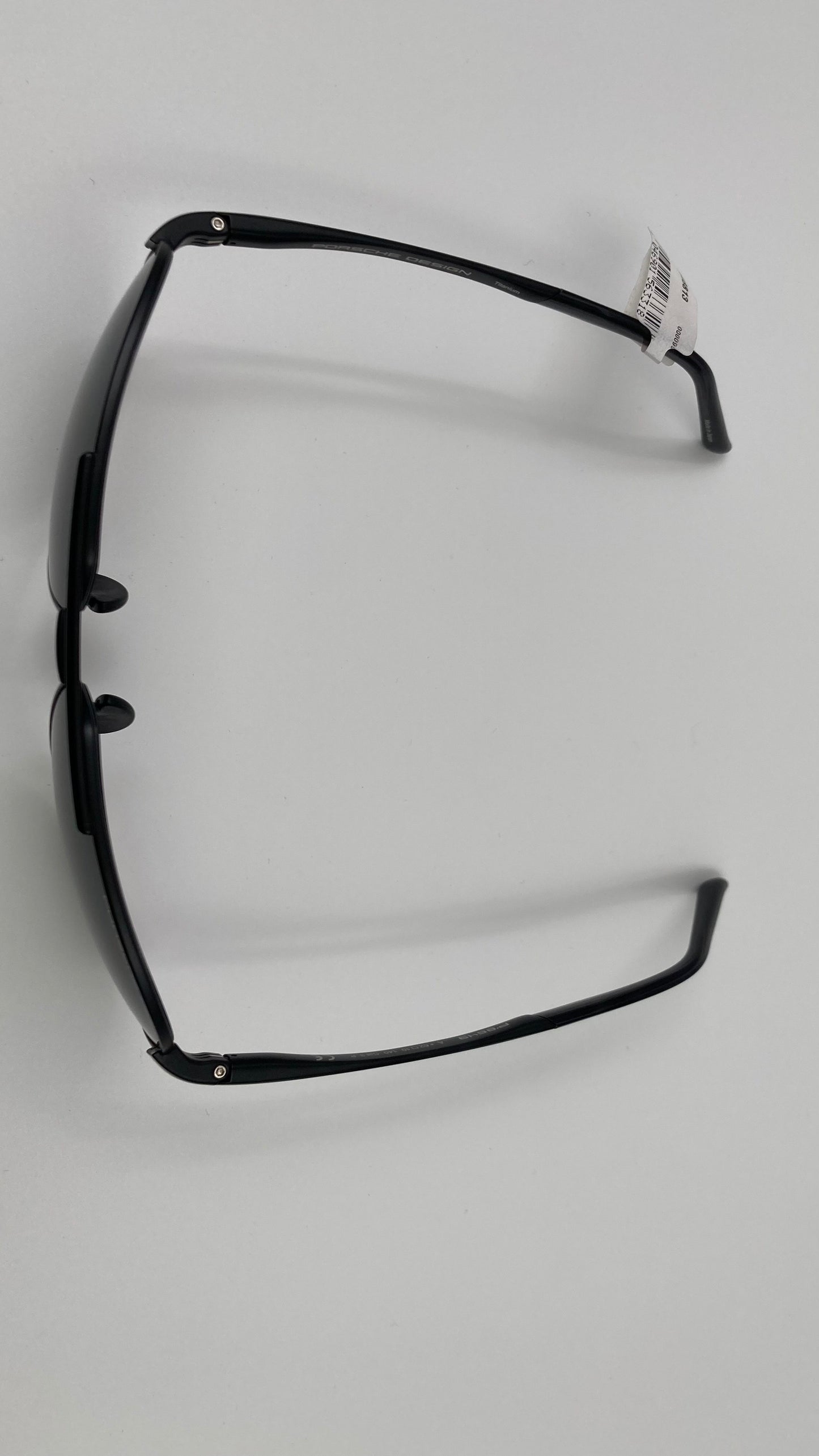 *NEW* PORSCHE DESIGN P8649 A 6210 POLARIZED SUNGLASSES - GREY/BLACK