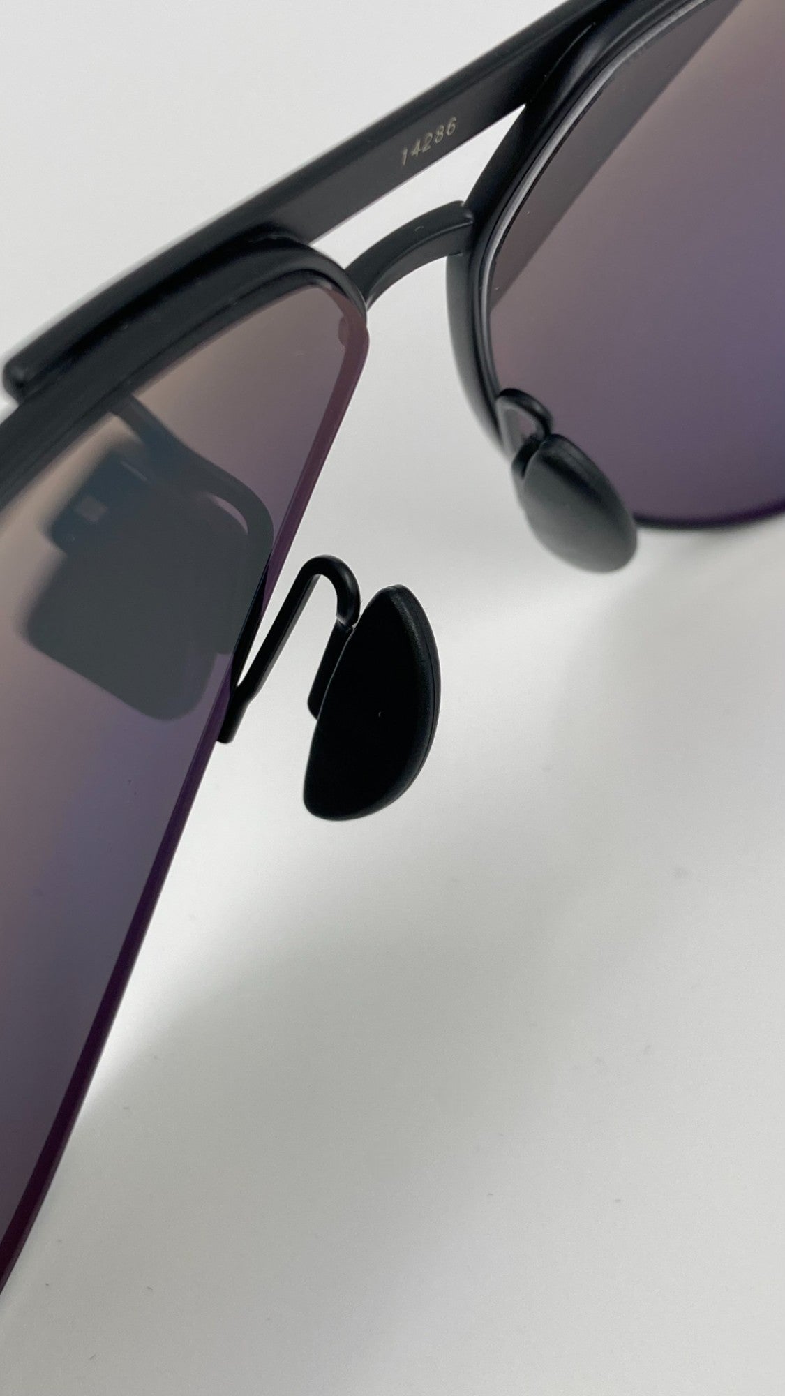 *NEW* PORSCHE DESIGN P8649 A 6210 POLARIZED SUNGLASSES - GREY/BLACK