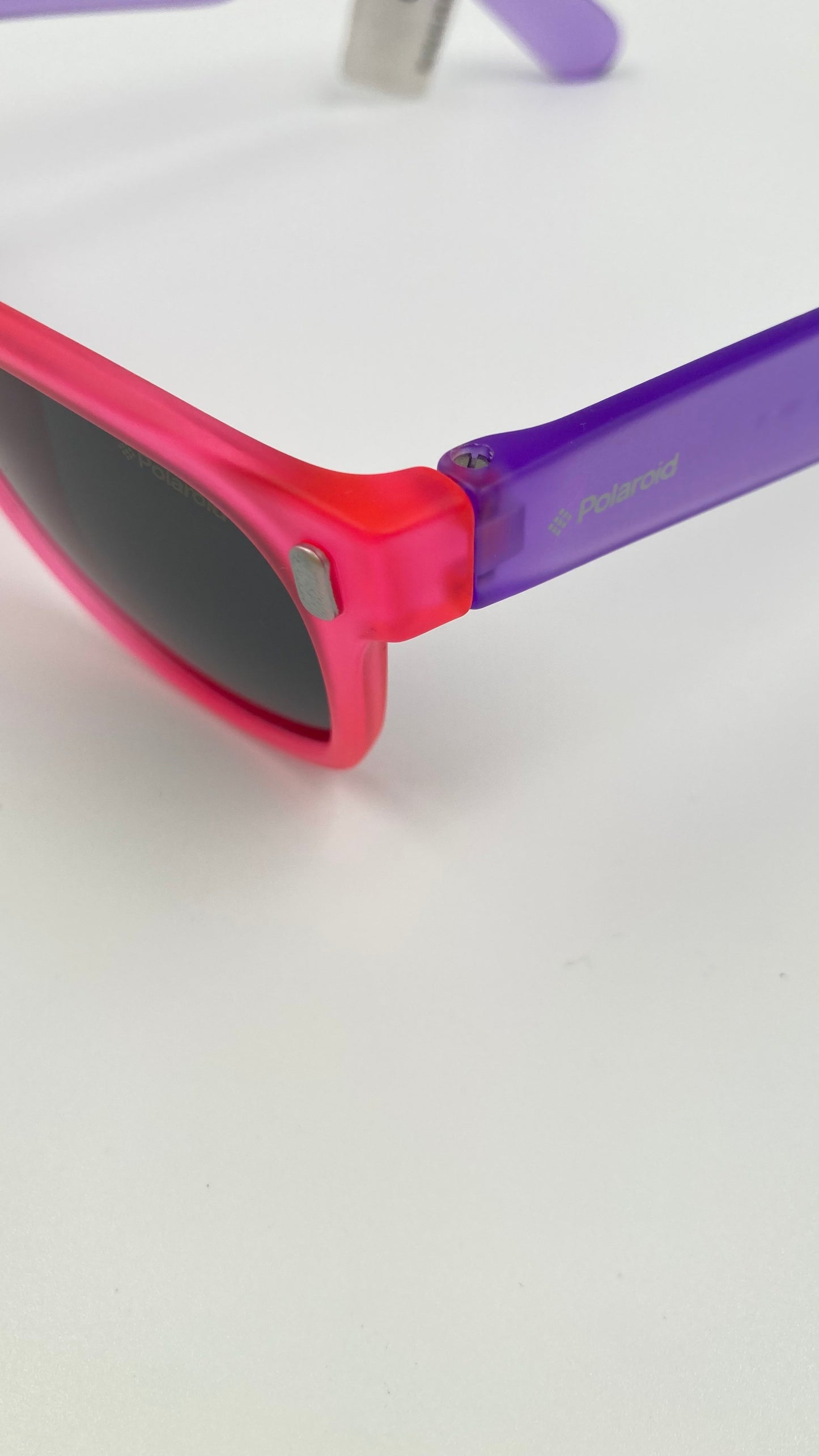 *NEW* POLAROID KIDS P0115-IUBY2 SUNGLASSES - VIOLET PINK/ GREY POLARIZED