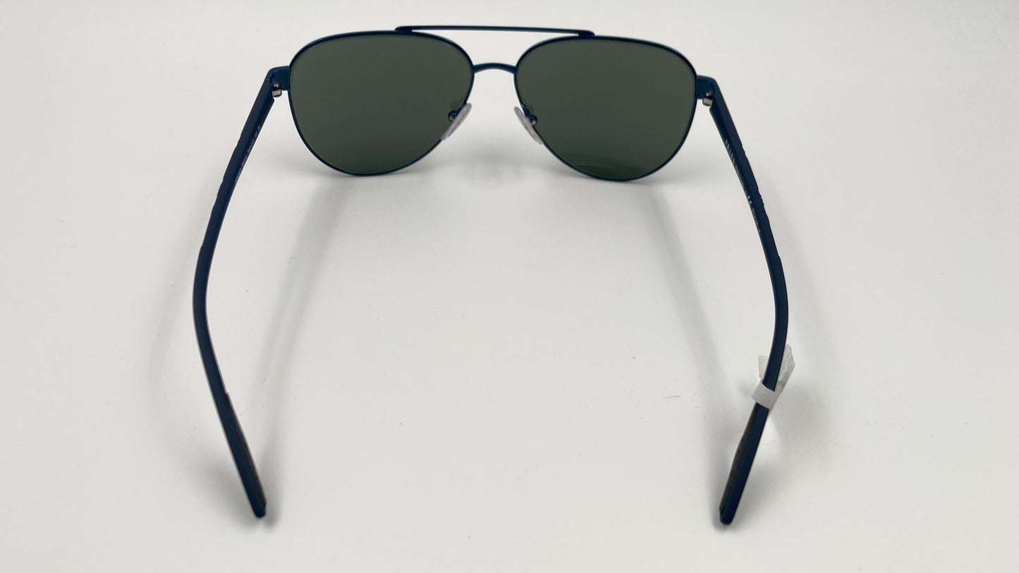 *NEW* PRADA LINEA ROSSA PS54T 58/14/145 SUNGLASSES - BLUE/GREEN MIRROR GREEN
