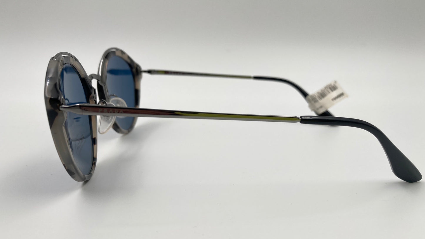 *NEW* PRADA CONCEPTUAL SUNGLASSES PR18U HU7219 53/24/140 - GREY HAVANA/BLUE