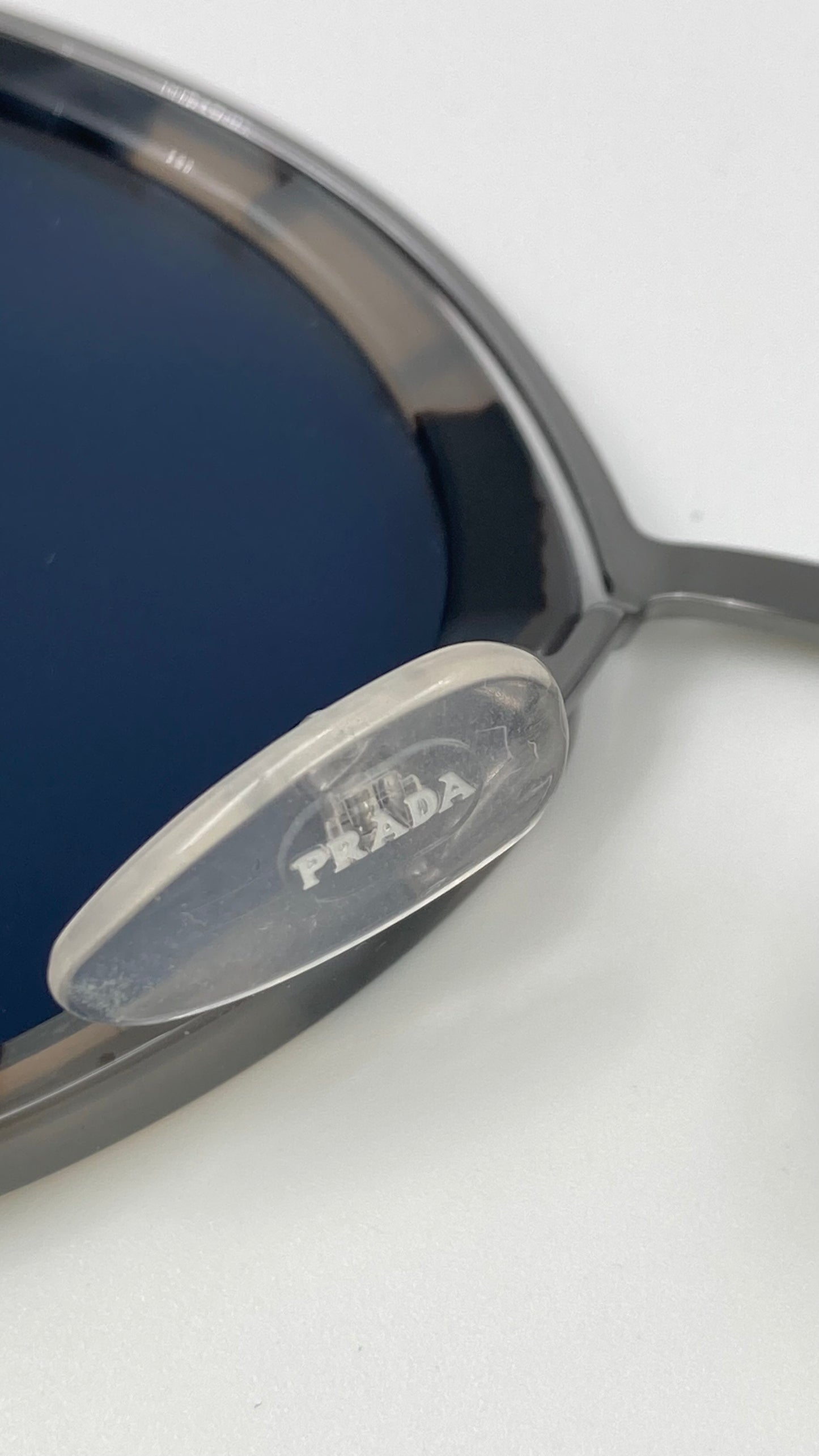 *NEW* PRADA CONCEPTUAL SUNGLASSES PR18U HU7219 53/24/140 - GREY HAVANA/BLUE