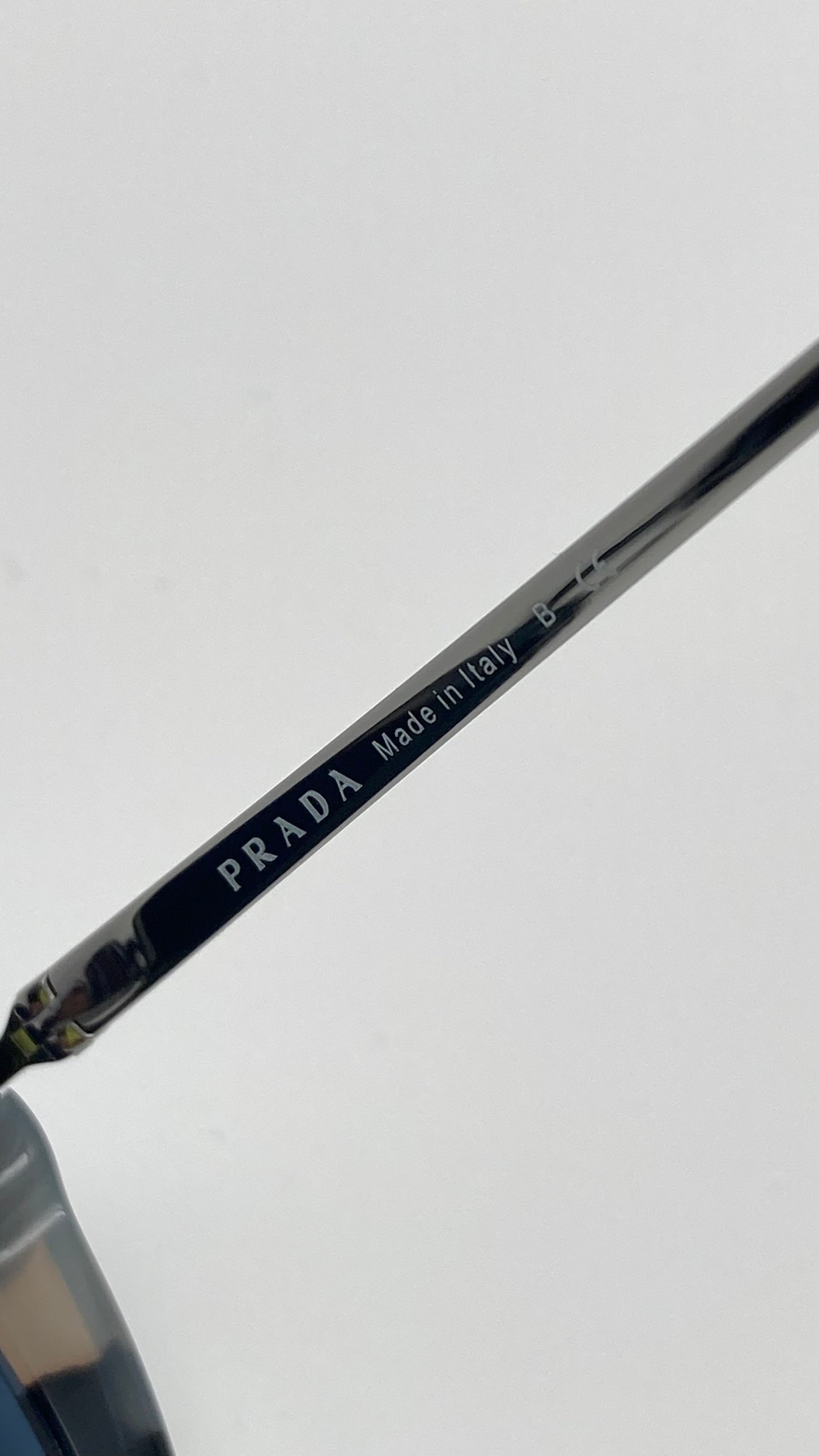 *NEW* PRADA CONCEPTUAL SUNGLASSES PR18U HU7219 53/24/140 - GREY HAVANA/BLUE