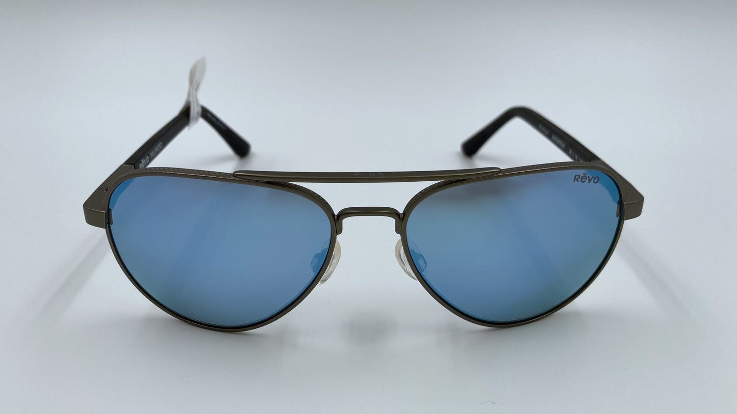 *NEW* REVO RACONTEUR RE1011 SUNGLASSES - GUNMETAL/BLUE WATER