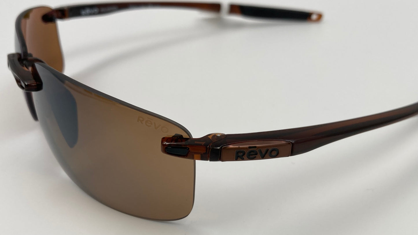 *NEW* REVO DESCEND N RE4059 SUNGLASSES - CRYSTAL BRONZE