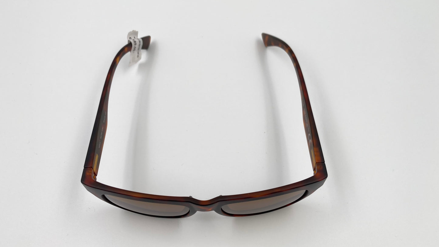 *NEW* MAUI JIM H730 - 10M SNAPBACK SUNGLASSES - TORT/HCL - BRONZE POLARIZED LENS