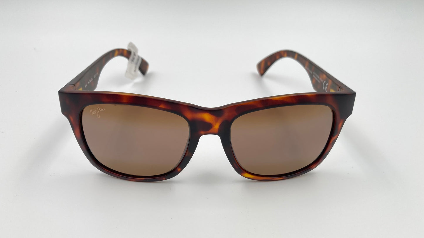 *NEW* MAUI JIM H730 - 10M SNAPBACK SUNGLASSES - TORT/HCL - BRONZE POLARIZED LENS