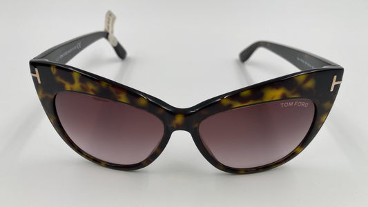 *NEW* TOM FORD FT0523 NIKA SUNGLASSES - DARK HAVANA BROWN