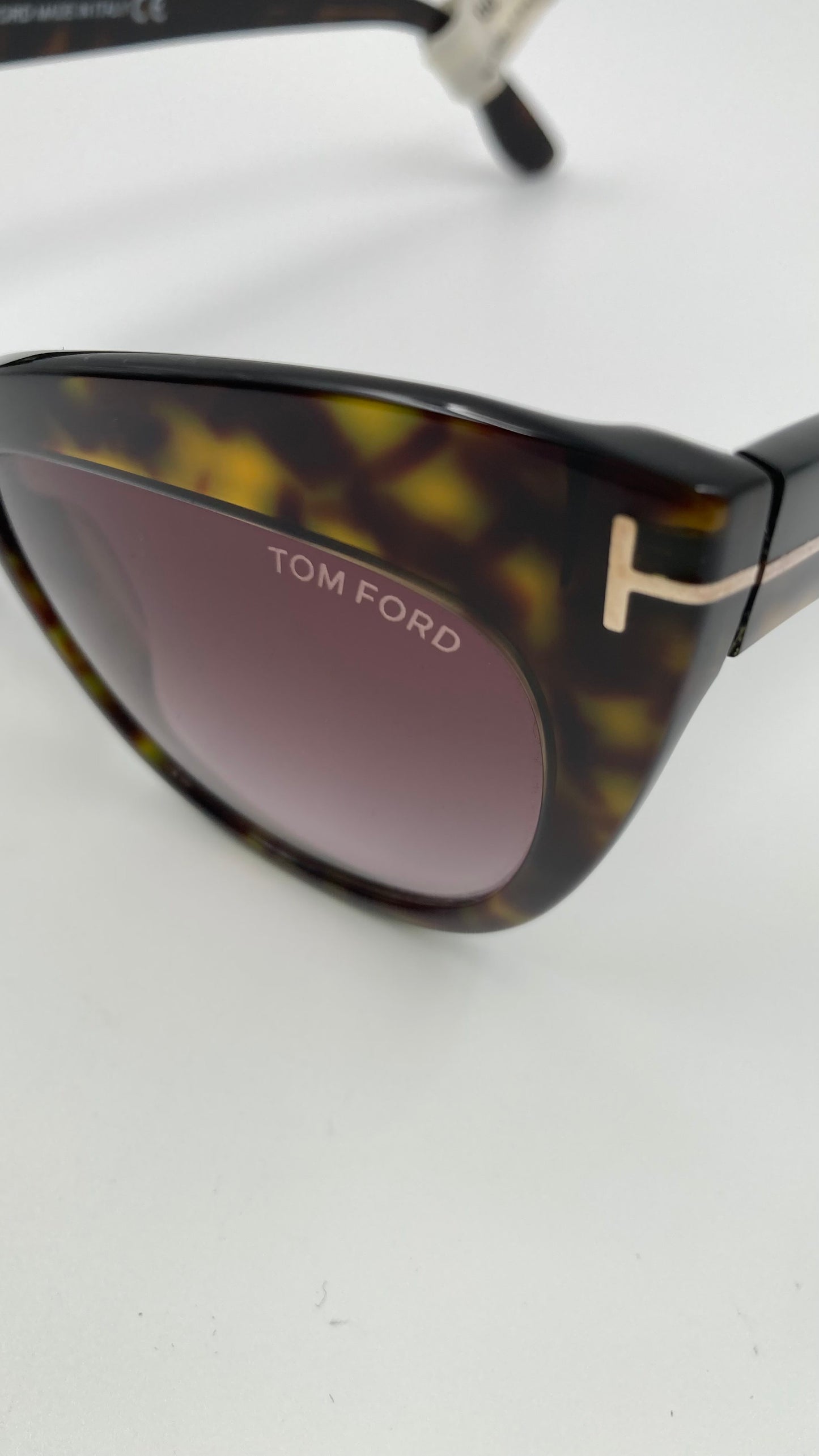 *NEW* TOM FORD FT0523 NIKA SUNGLASSES - DARK HAVANA BROWN
