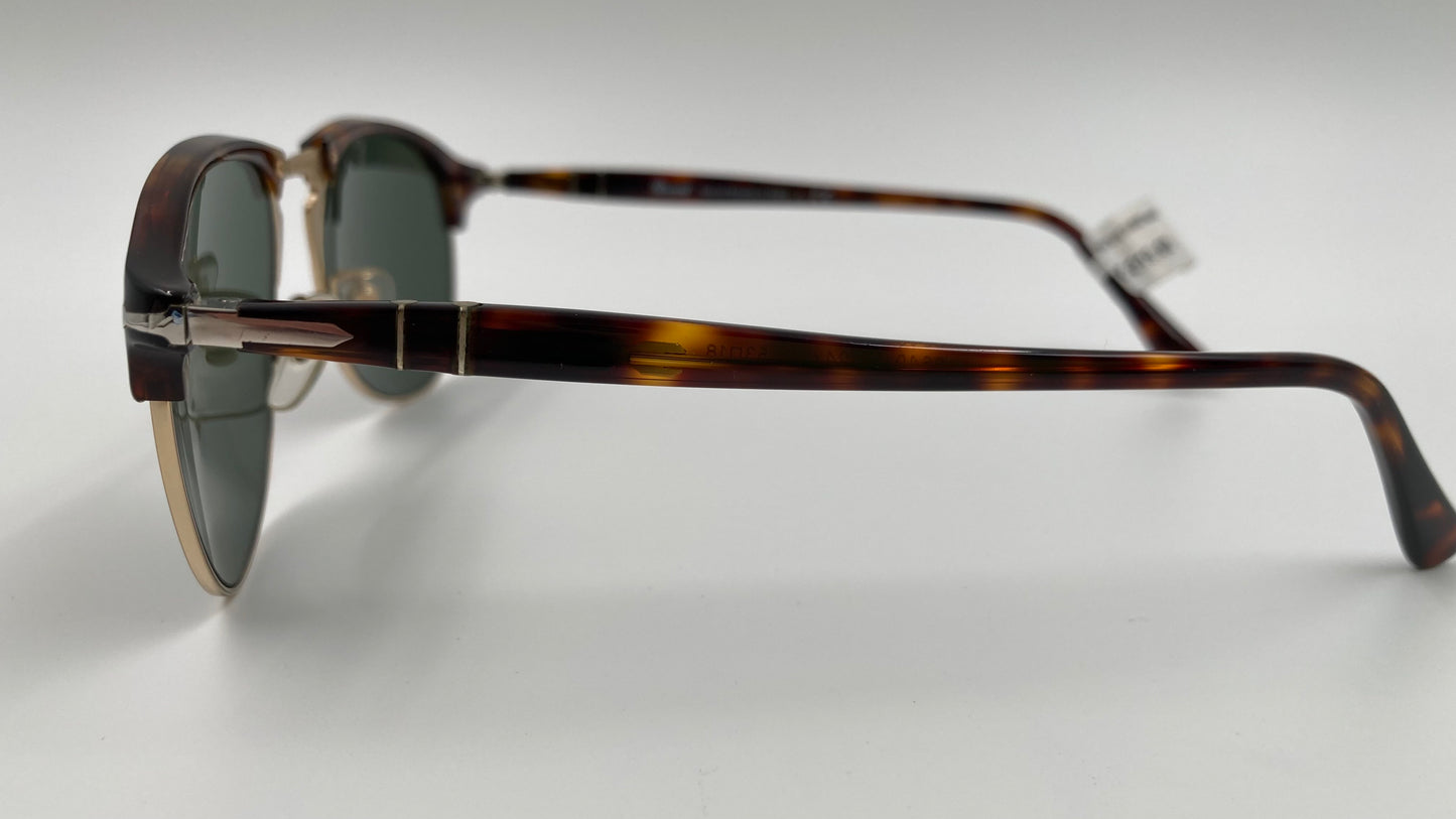 *NEW* PERSOL 8649-S 24/31 CALLIGRAPHER EDITION SUNGLASSES - HAVANA/GREEN