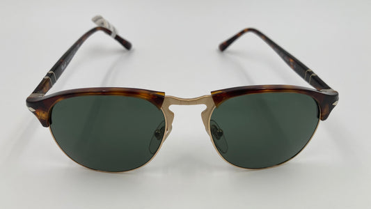 *NEW* PERSOL 8649-S 24/31 CALLIGRAPHER EDITION SUNGLASSES - HAVANA/GREEN