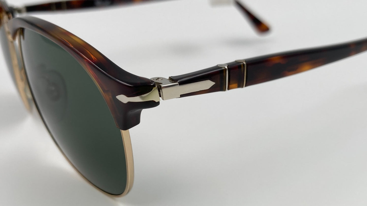 *NEW* PERSOL 8649-S 24/31 CALLIGRAPHER EDITION SUNGLASSES - HAVANA/GREEN