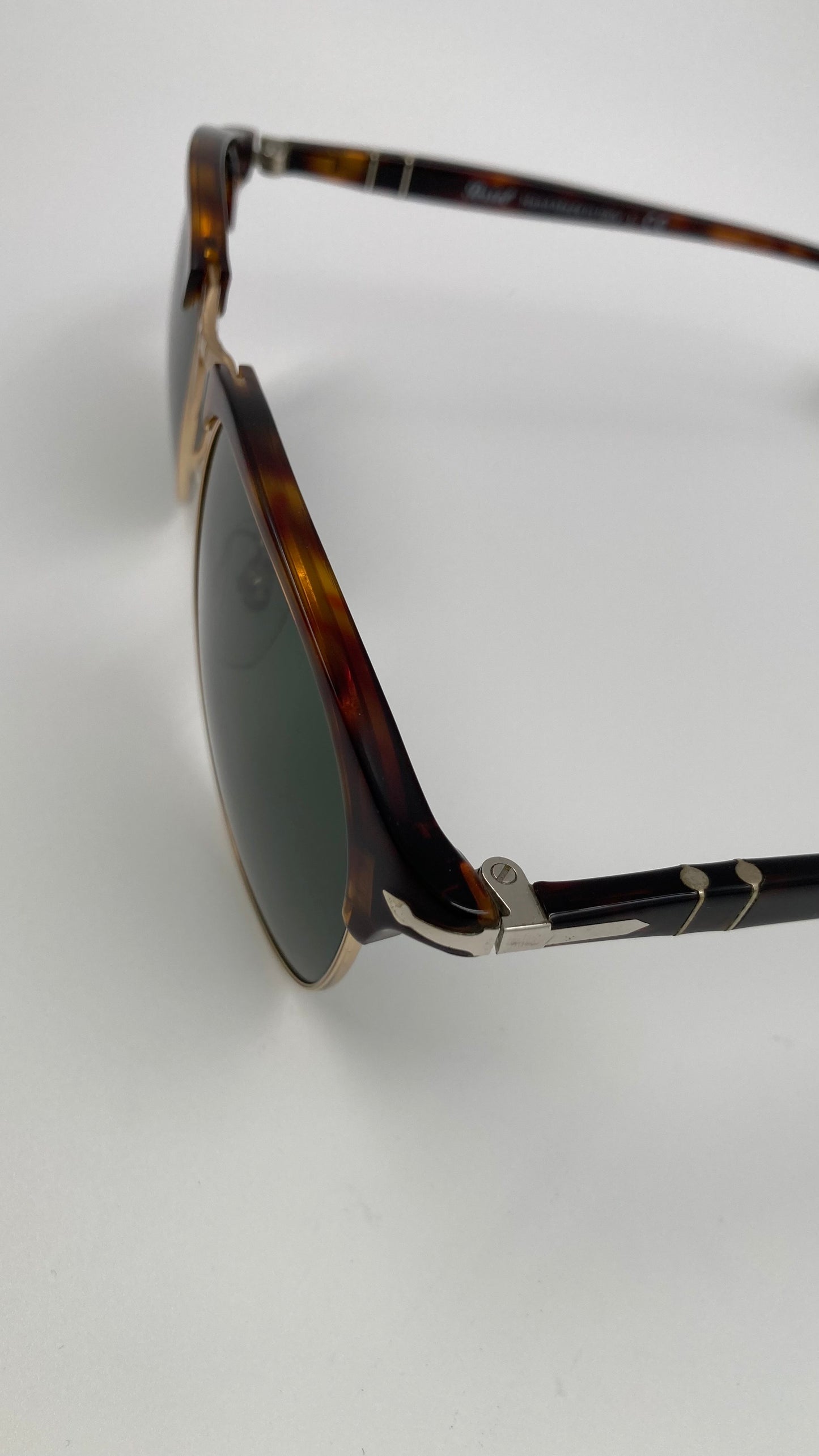 *NEW* PERSOL 8649-S 24/31 CALLIGRAPHER EDITION SUNGLASSES - HAVANA/GREEN