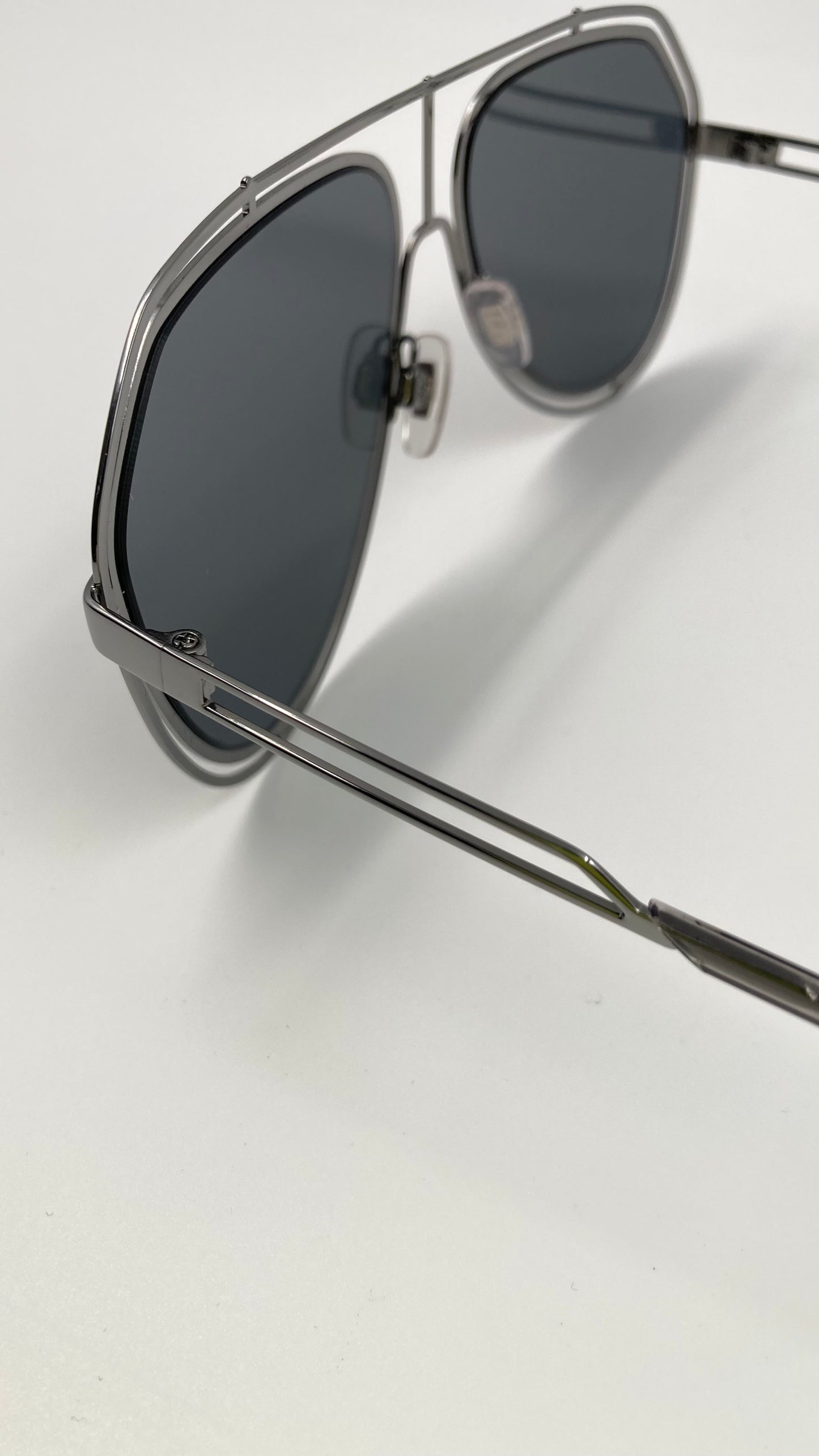 *NEW* DOLCE&GABBANA DG2176 04/6G SUNGLASSES - GUNMETAL/LIGHT GREY MIRROR