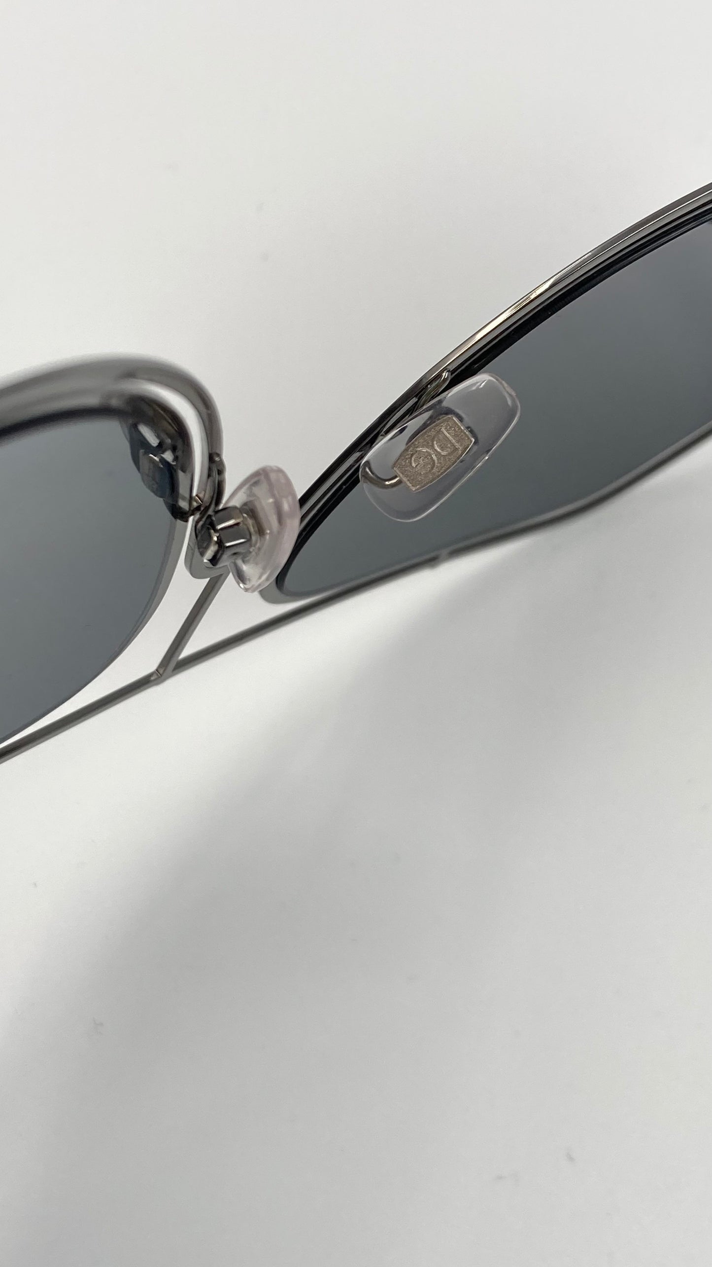 *NEW* DOLCE&GABBANA DG2176 04/6G SUNGLASSES - GUNMETAL/LIGHT GREY MIRROR