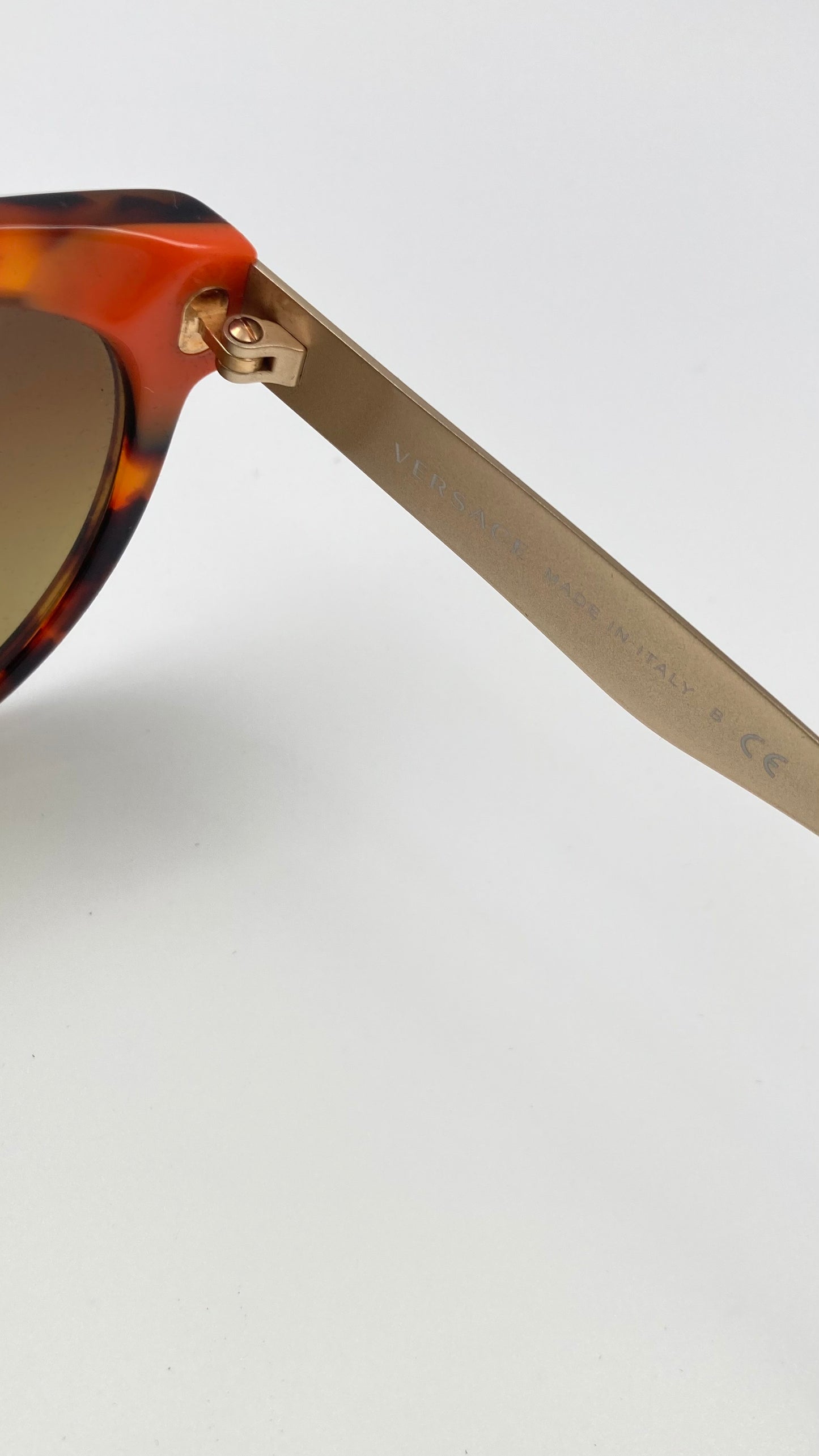 *NEW* VERSACE SUNGLASSES VE4338 524413 57 mm HAVANA/ORANGE/BROWN GRADIENT