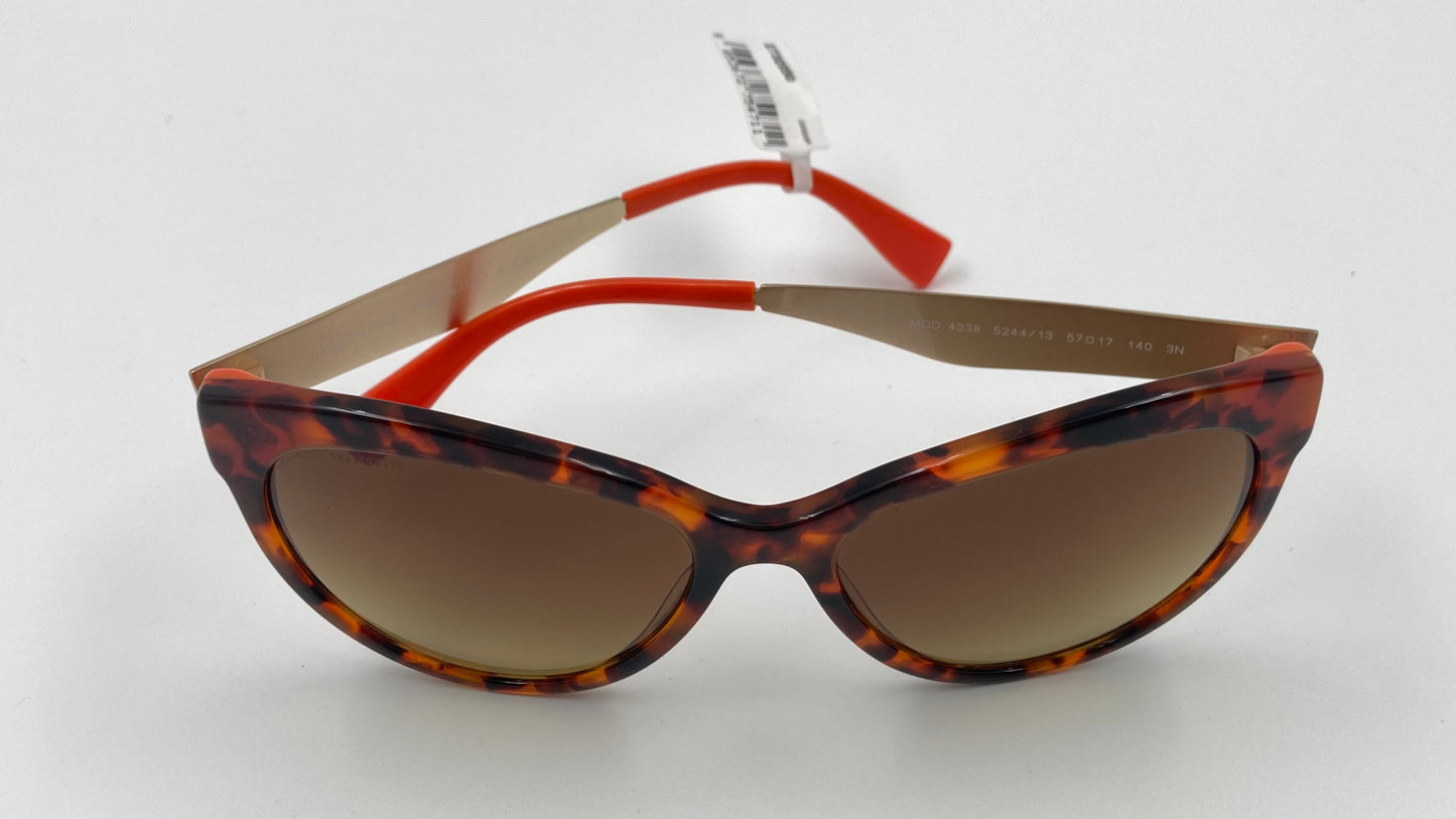 *NEW* VERSACE SUNGLASSES VE4338 524413 57 mm HAVANA/ORANGE/BROWN GRADIENT