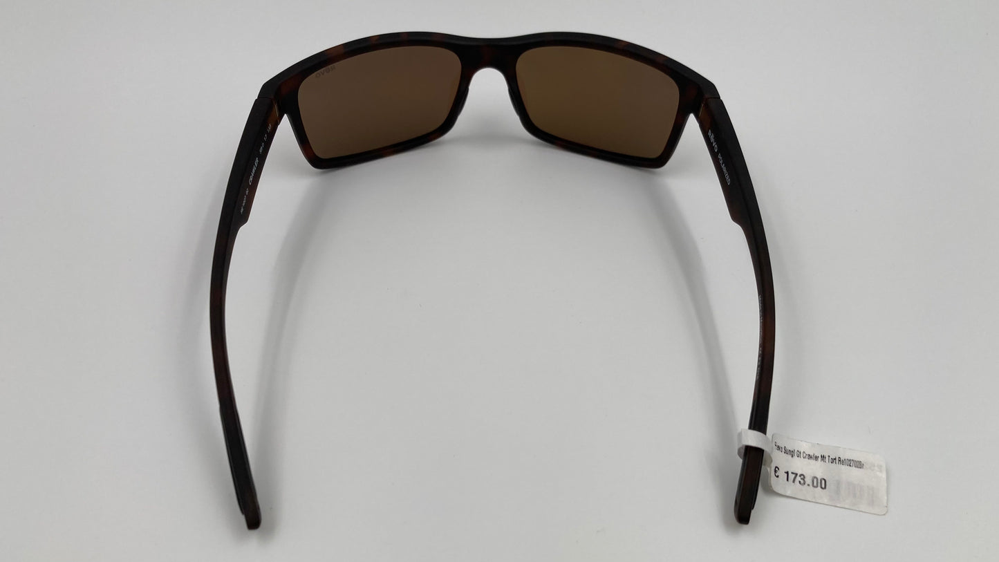 *NEW* REVO CRAWLER RE1027-02 BR SUNGLASSES - MATTE TORTOISE POLARIZED/BROWN TERRA
