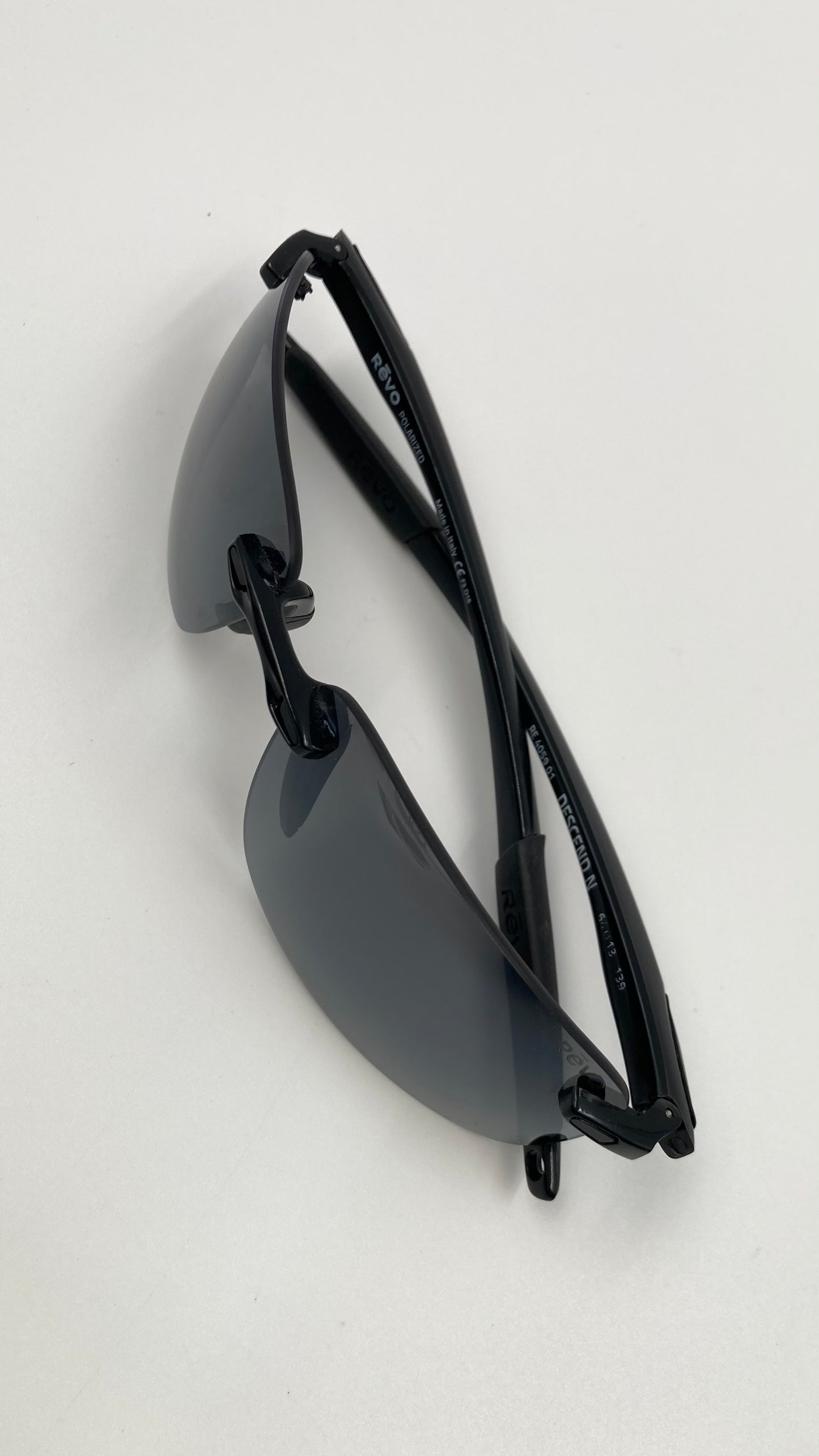 REVO DESCEND N RE4059 SUNGLASSES - BLACK/GRAPHITE