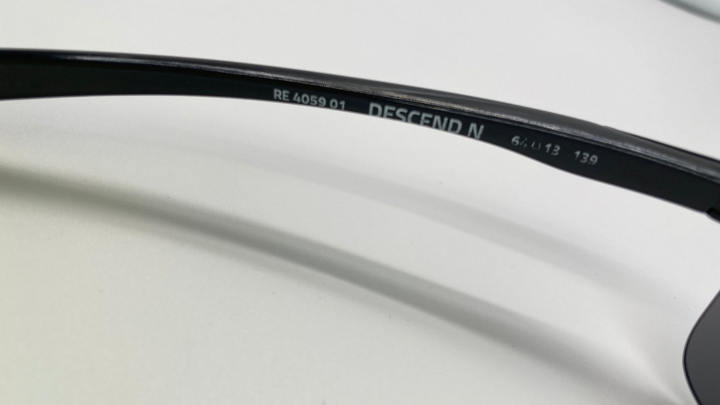 REVO DESCEND N RE4059 SUNGLASSES - BLACK/GRAPHITE
