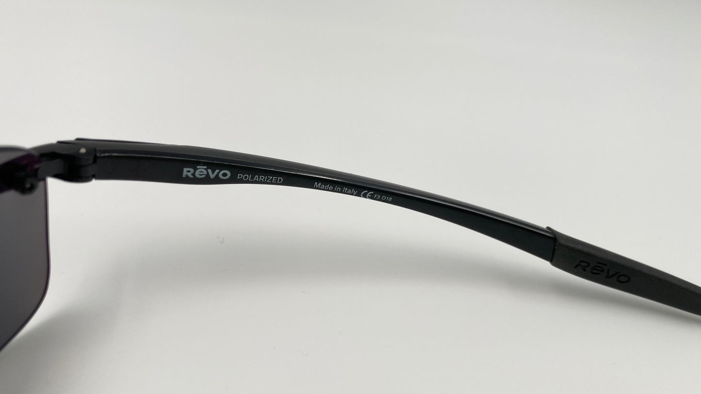 REVO DESCEND N RE4059 SUNGLASSES - BLACK/GRAPHITE